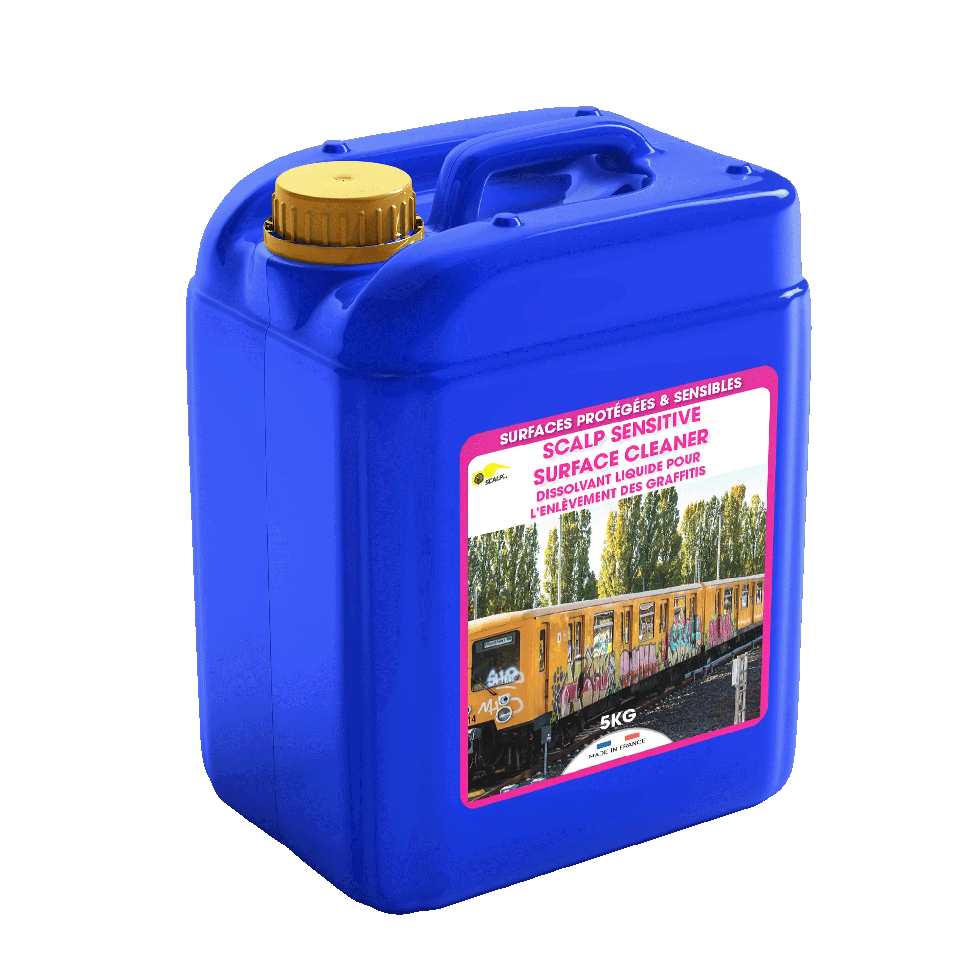 scalp sensitive surface cleaner Graffiti-Entferner für empfindliche Oberflächen