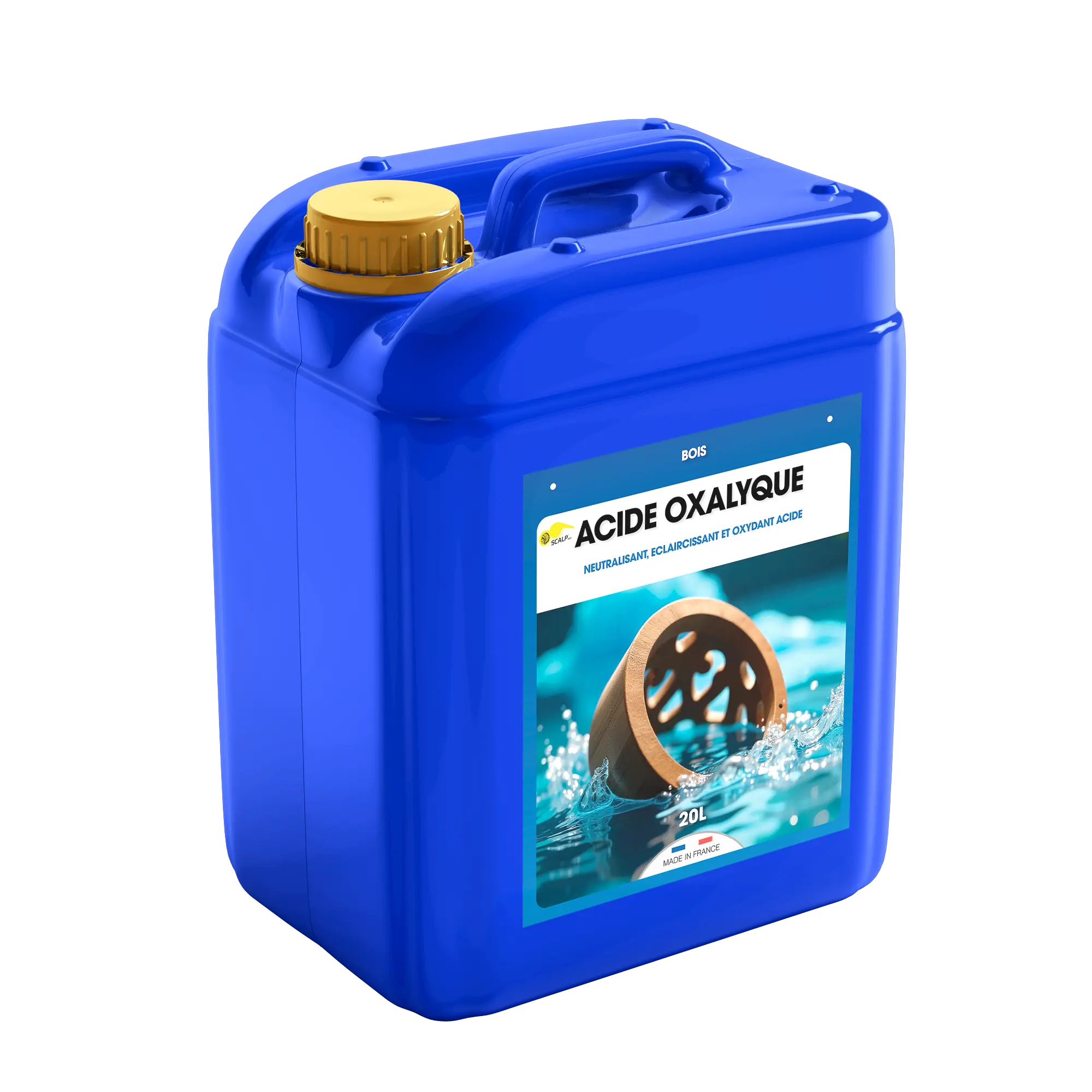 Acide Oxalyque Neutralisation & Aufhellung für Holz & Metall