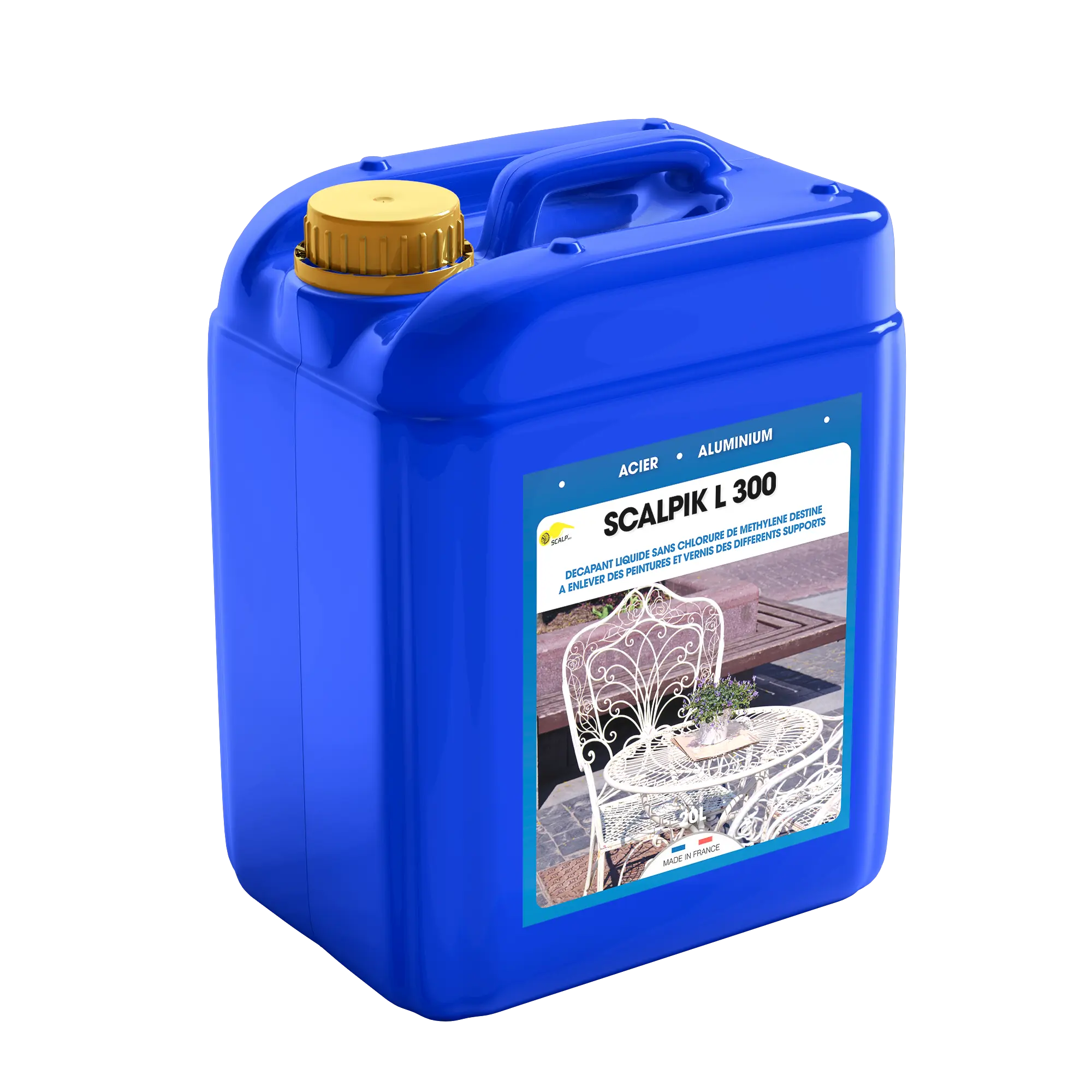 SCALPIK L 300 Flüssiges Kaltabbeizmittel für Industrielacke