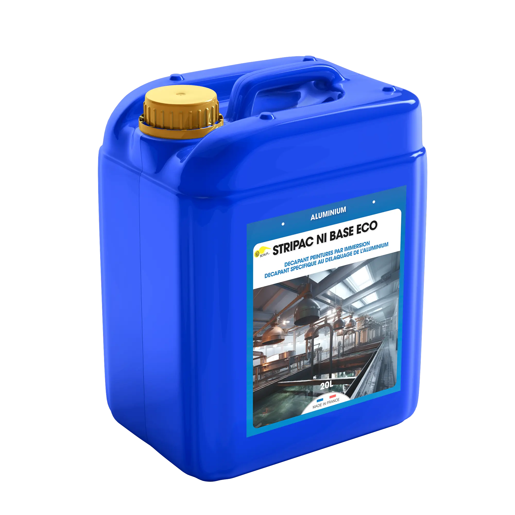 STRIPAC NI BASE ECO Kaltbad Abbeizer für Aluminium