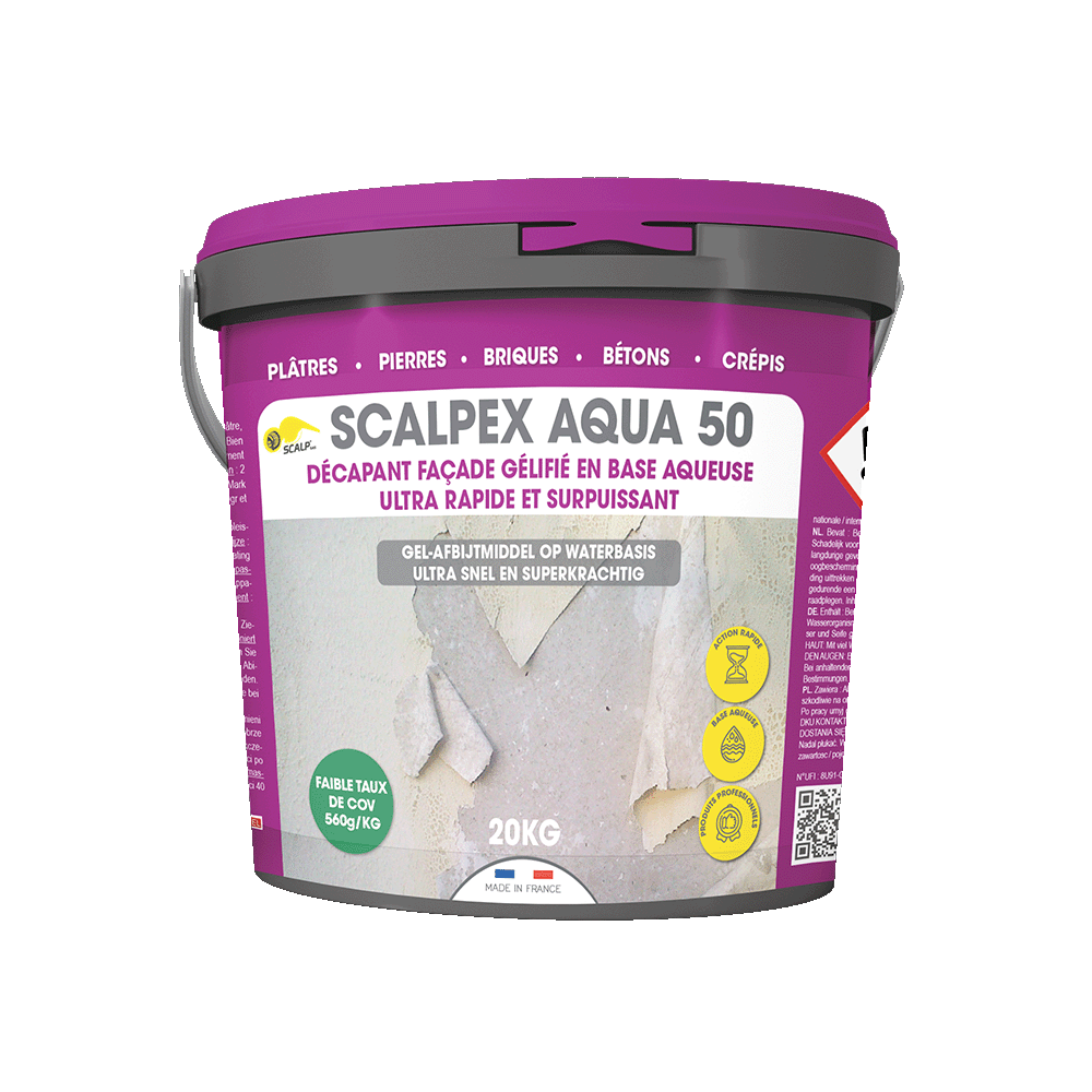 scalpex aqua 50 Professioneller Fassaden-Abbeizer