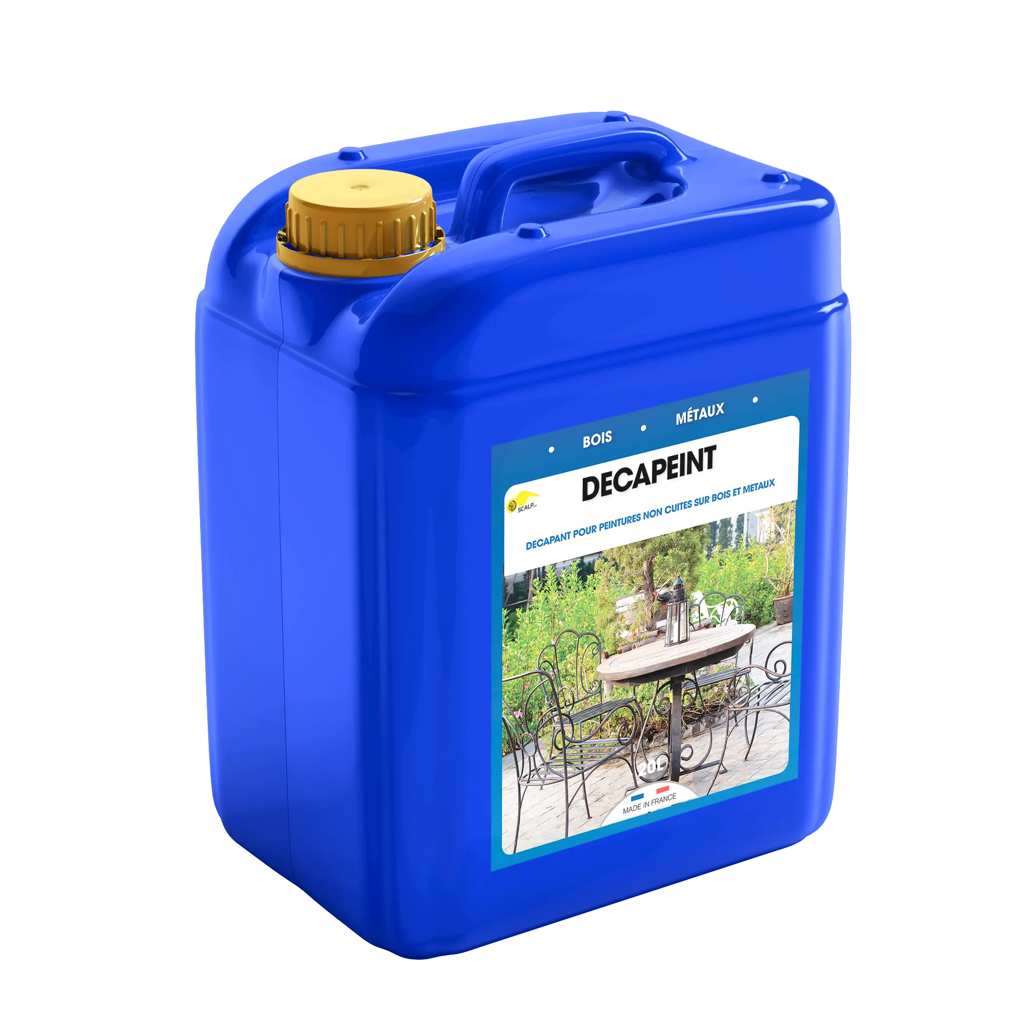 decapeint Effektiver Tauchlackentferner für Holz & Eisenmetalle