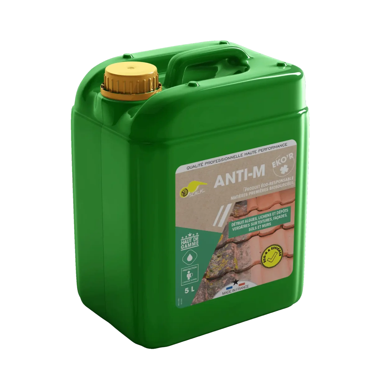 Biobasierter Schutz gegen Algen, Flechten & Mikroorganismen