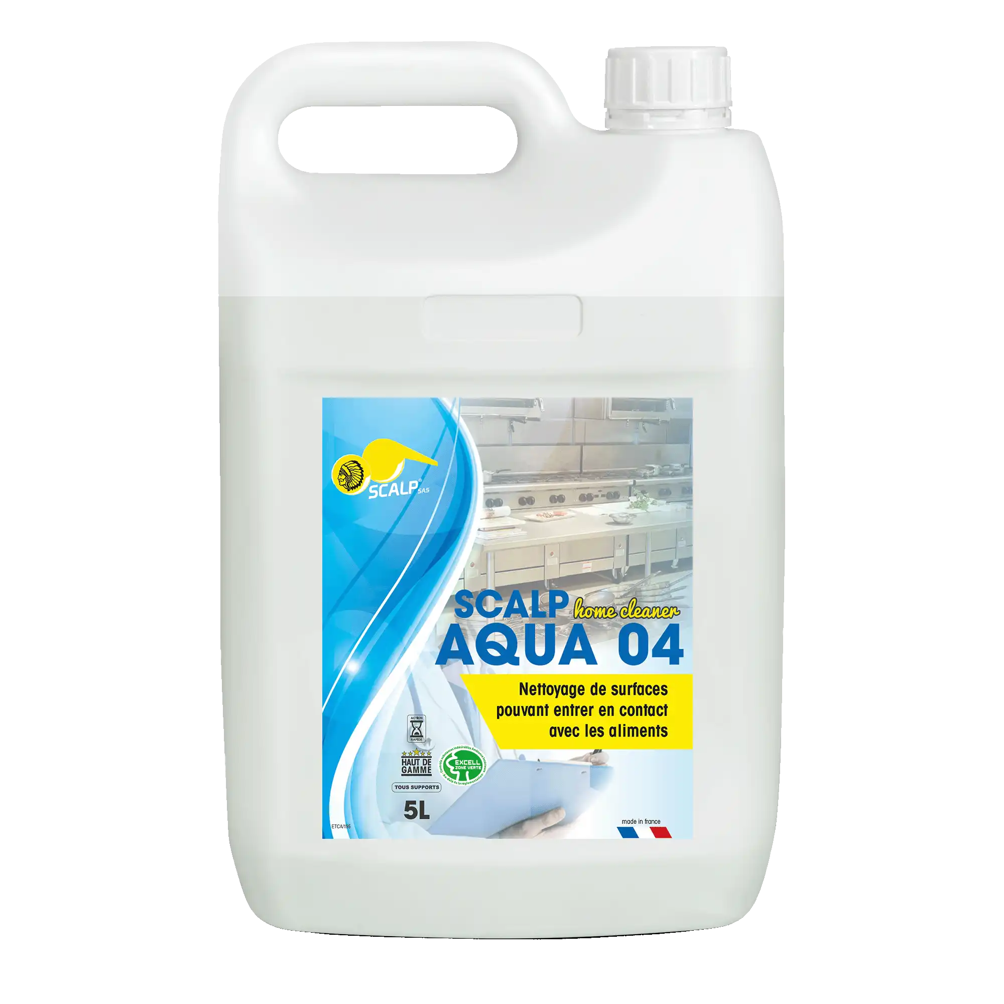 aqua 04 Profi-Entfetter für Lebensmittel-Oberflächen