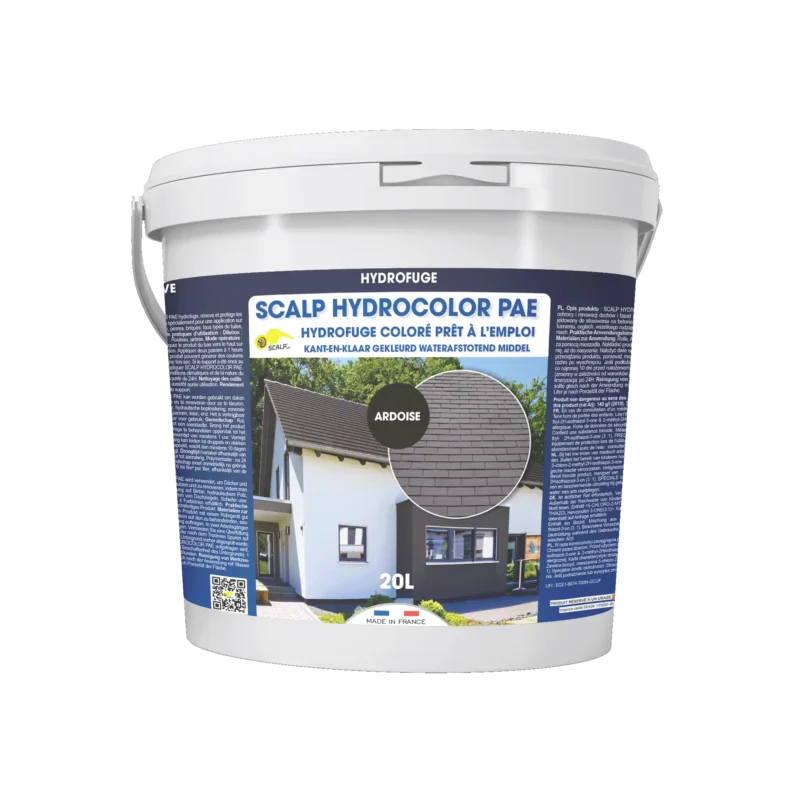 Farbige Hydrophobierung für Dächer & Fassaden