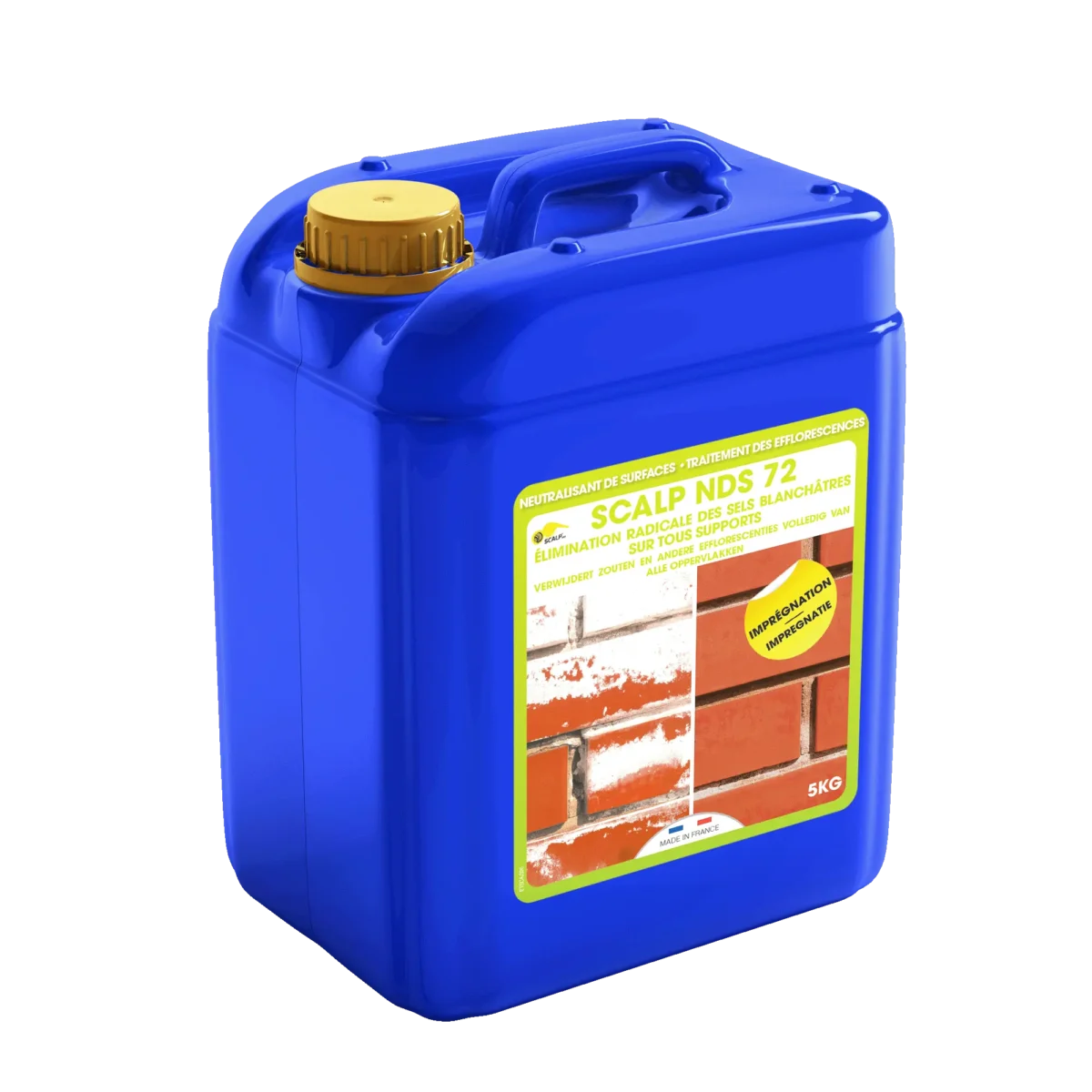 Entfernt Ausblühungen & neutralisiert Untergründe