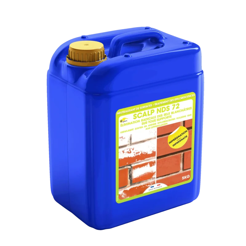 Entfernt Ausblühungen & neutralisiert Untergründe