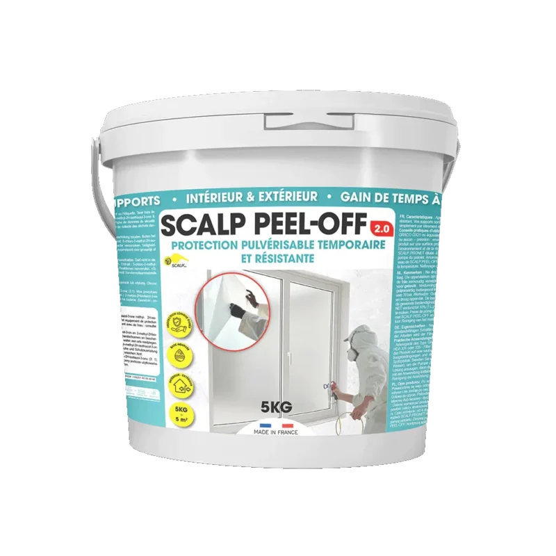 Temporärer Schutzfilm für Baustellen