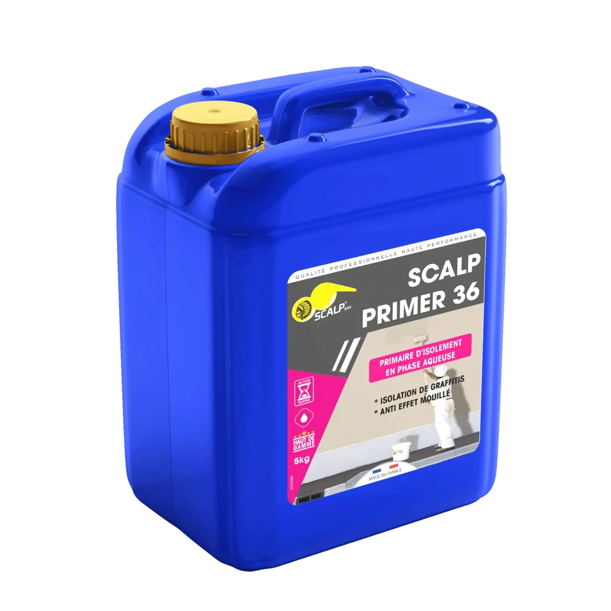 Farbloser Isolierprimer für Anti-Graffiti-Systeme