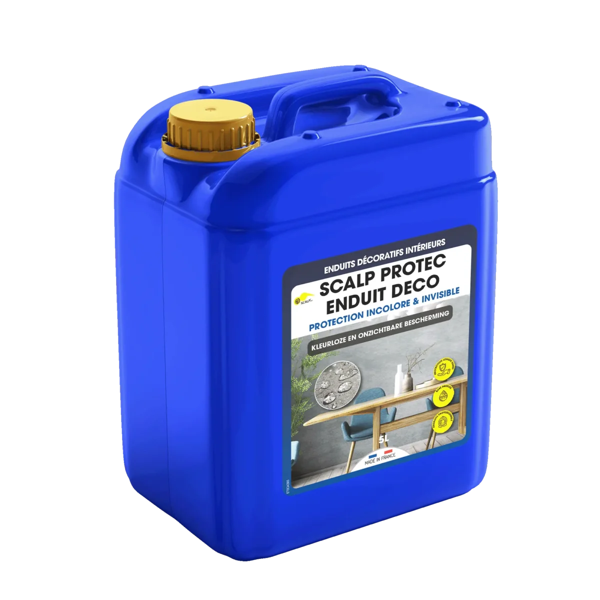 Schutz für dekorative Innenputze