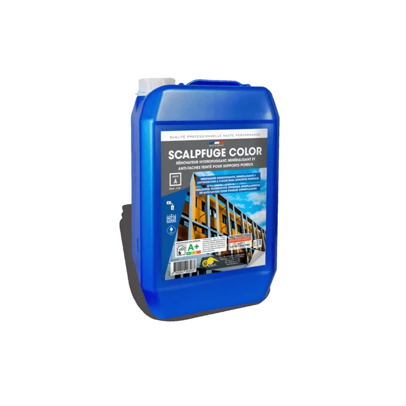 Farbige Hydrophobierung für Fassaden & Dächer