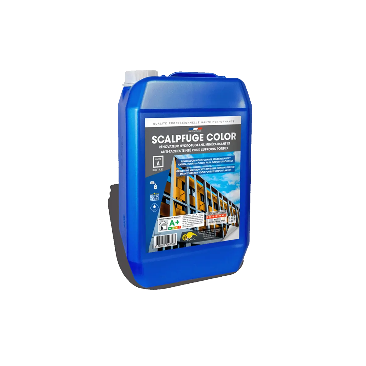 Farbige Hydrophobierung für Fassaden & Dächer