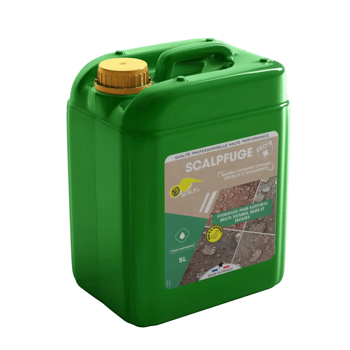 Biobasierte Hydrophobierung für Fassaden & Dächer