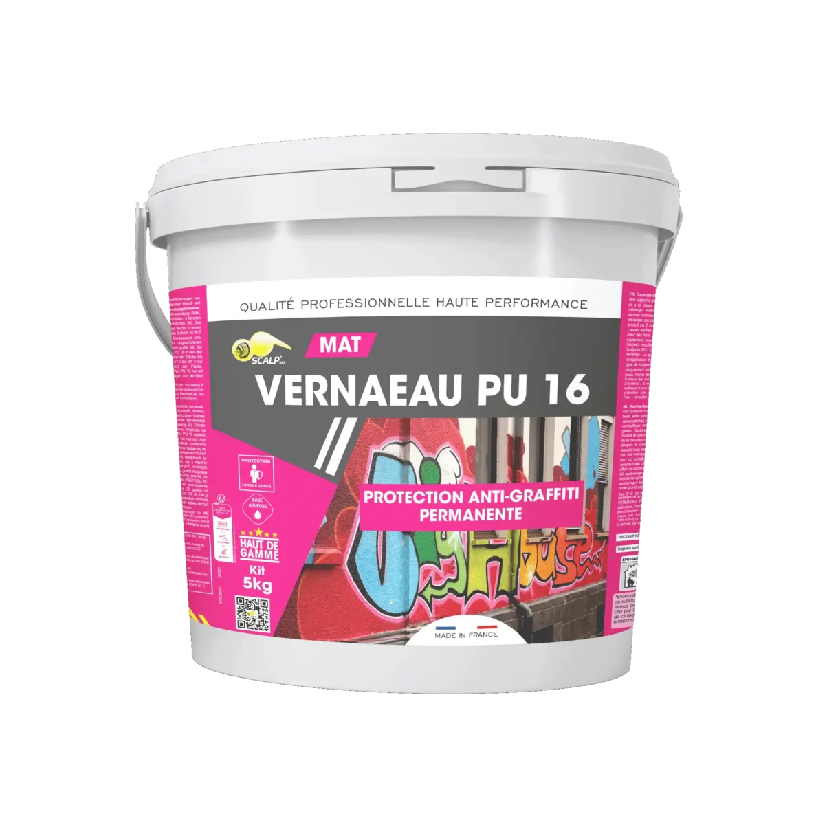 Permanenter transparenter Anti-Graffiti-Schutz